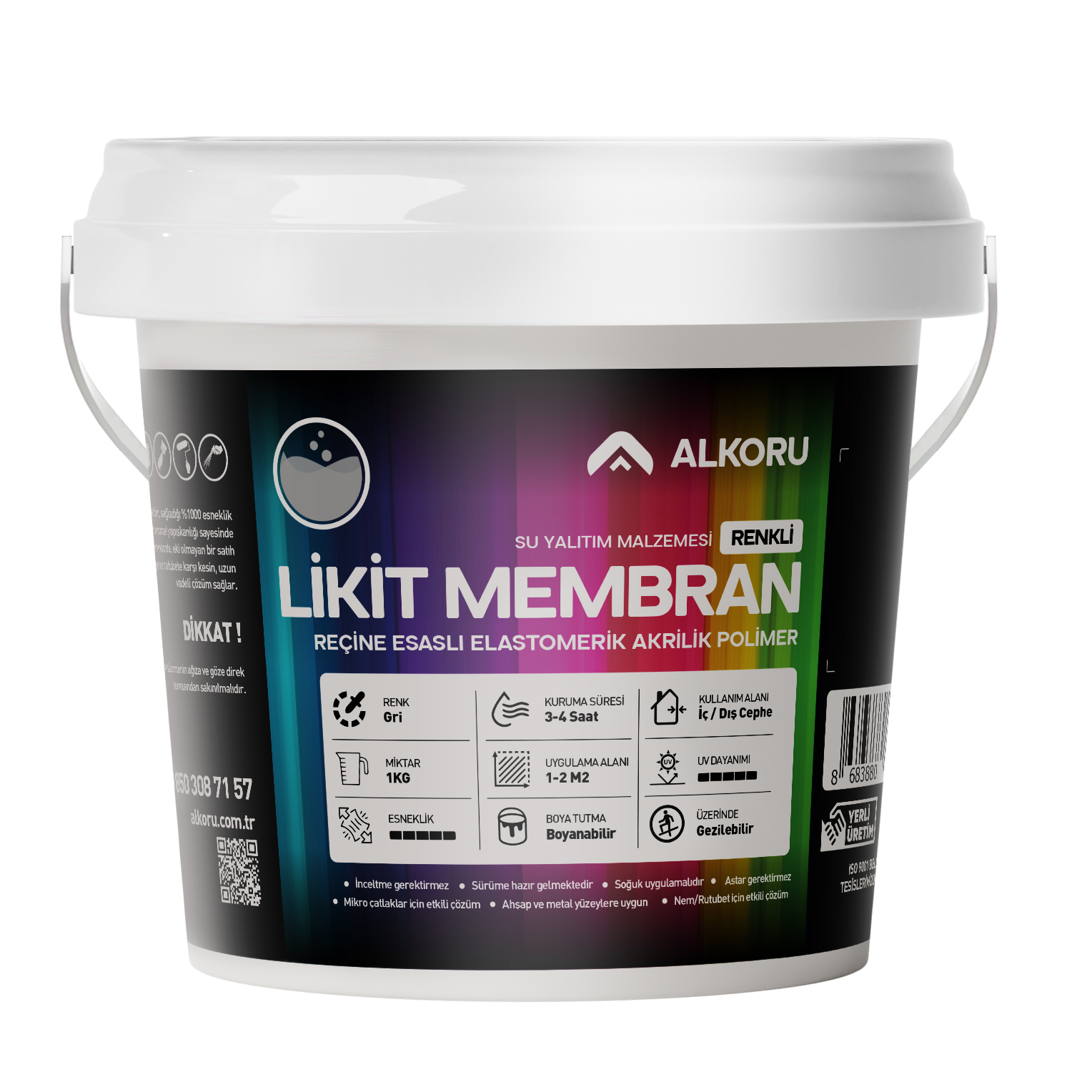 1 kg likit membran kaç m2 yer yapar? - Kapak Görseli