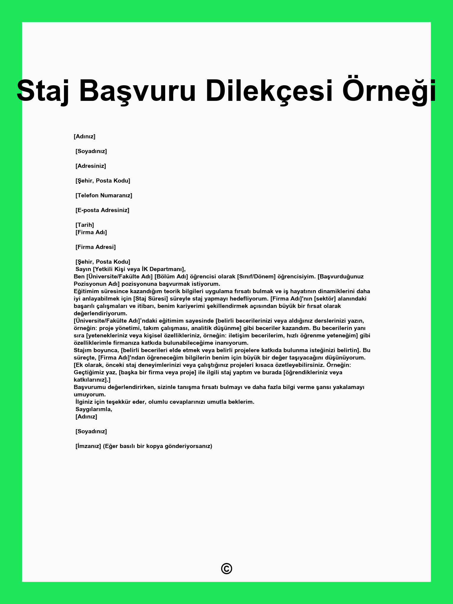 Staj Dilekçesi Nereye Verilir? [2026 Güncel Rehber] - Kapak Görseli